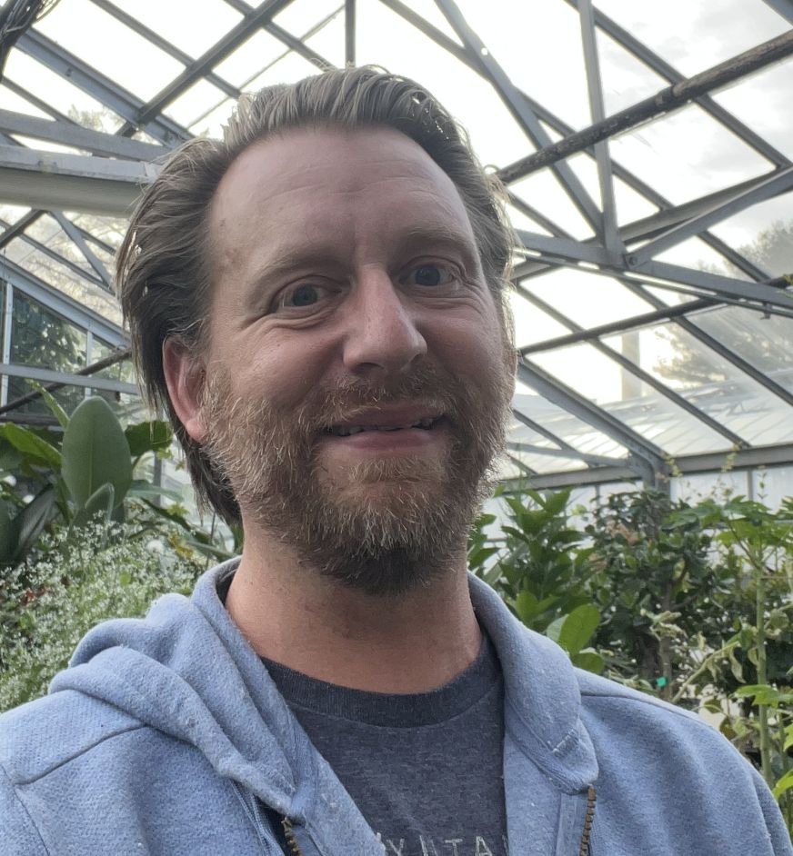 picture of Ben with plants