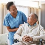 Health Aide with Aging Adult