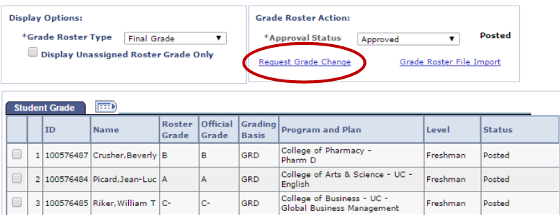 For Faculty: Grades – Registration and Records
