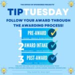 TIP TUESDAY – Follow your Award Through the Awarding Process!