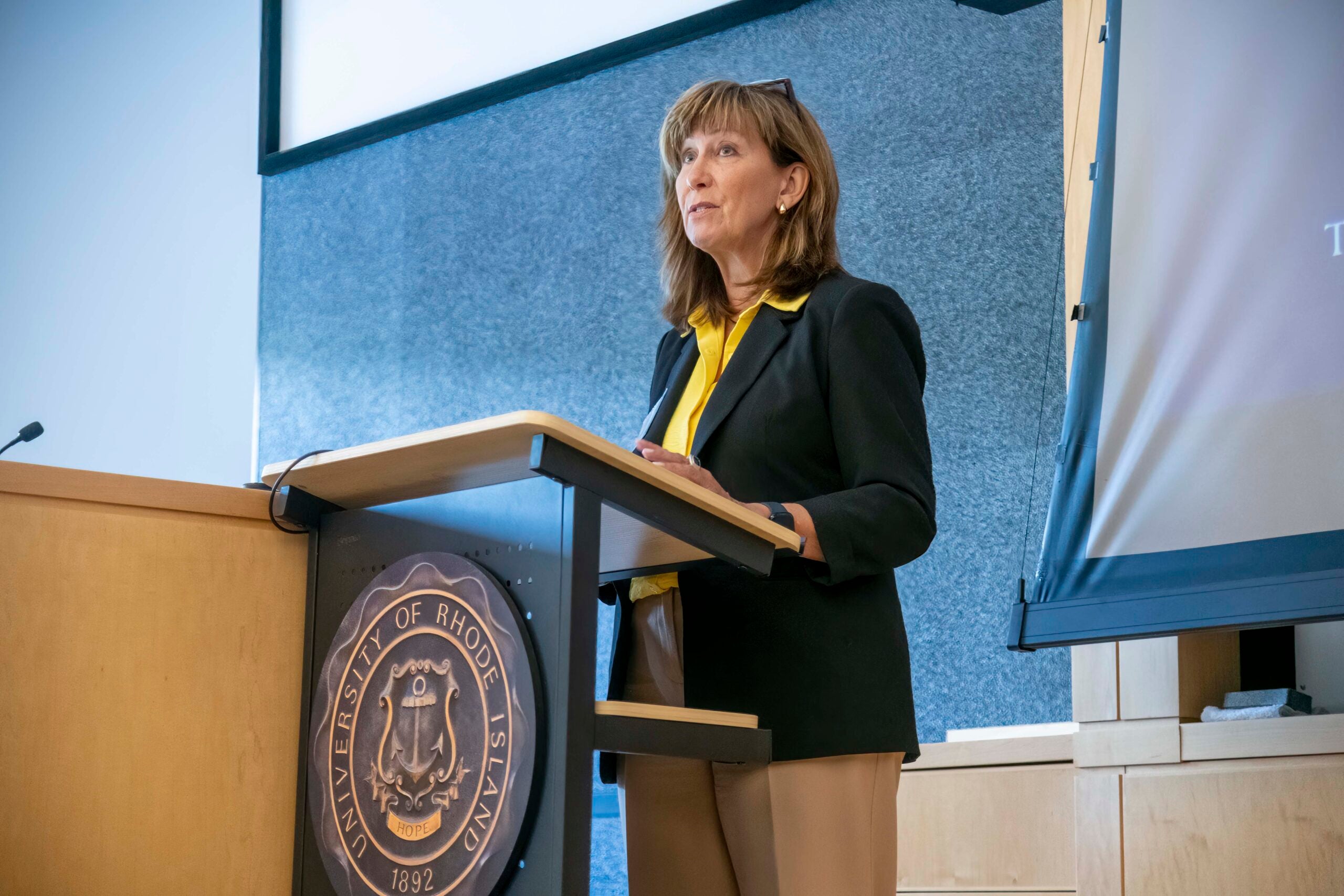 URI Provost Barbara Wolfe