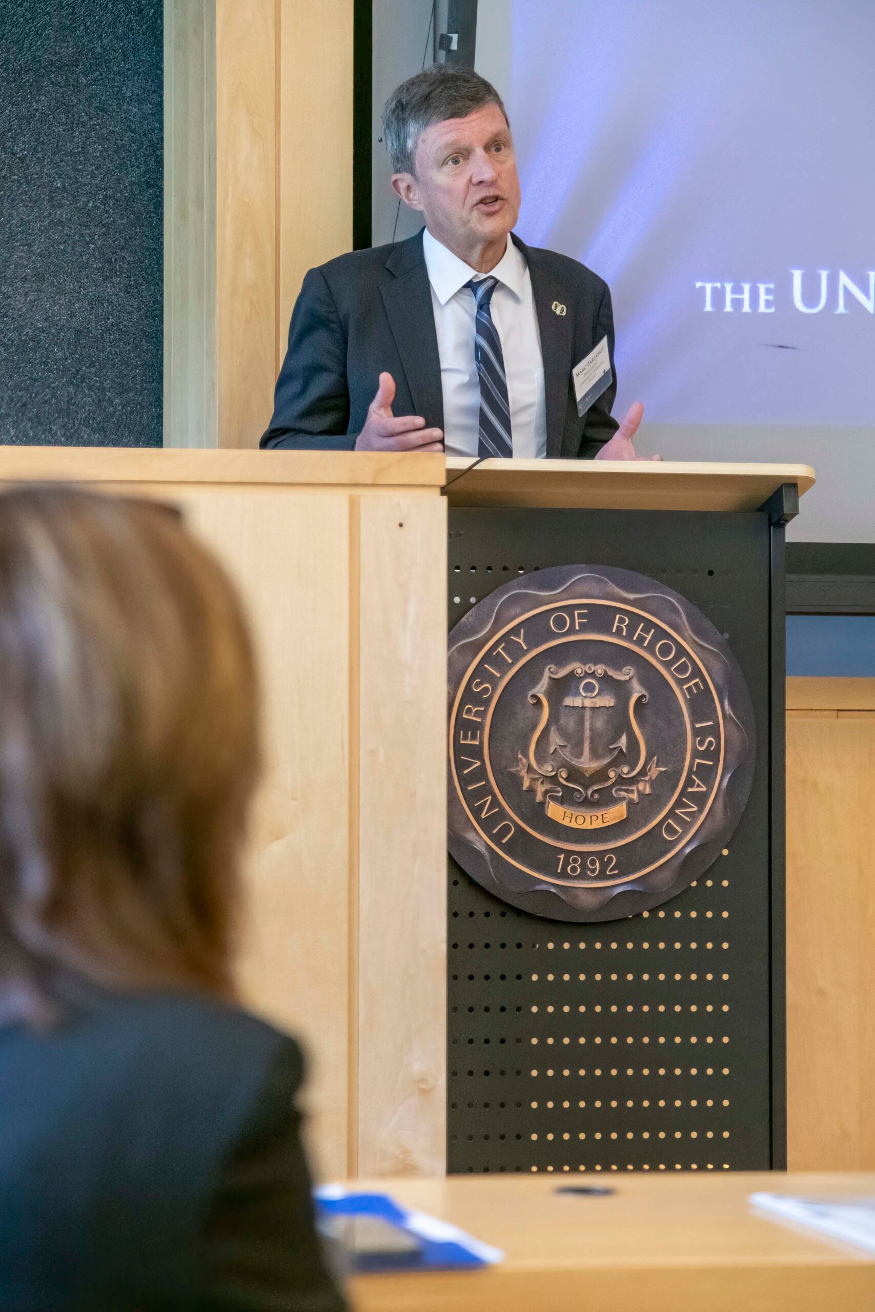 URI President Marc Palange