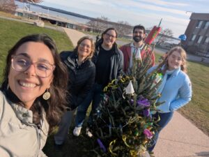 Rynearson Lab Christmas tree 2025!