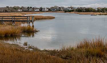 a waterway on cape cod