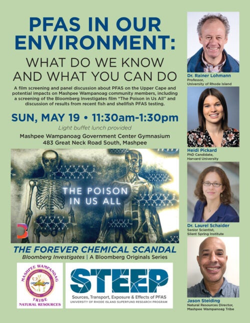 May 19 STEEP And Mashpee Wampanoag Tribe Film Screening And Panel May 19 STEEP And Mashpee Wampanoag Tribe Film Screening And Panel