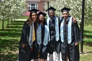 TD students at Commencement
