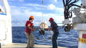 Photo of a CPIES deployment.
