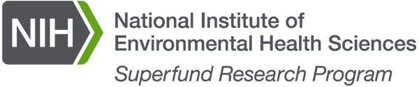 NIH: National Institute of Environmental Health, Superfund Research Program Logo