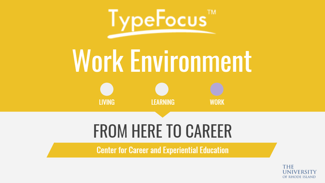 Type Focus Work Cover