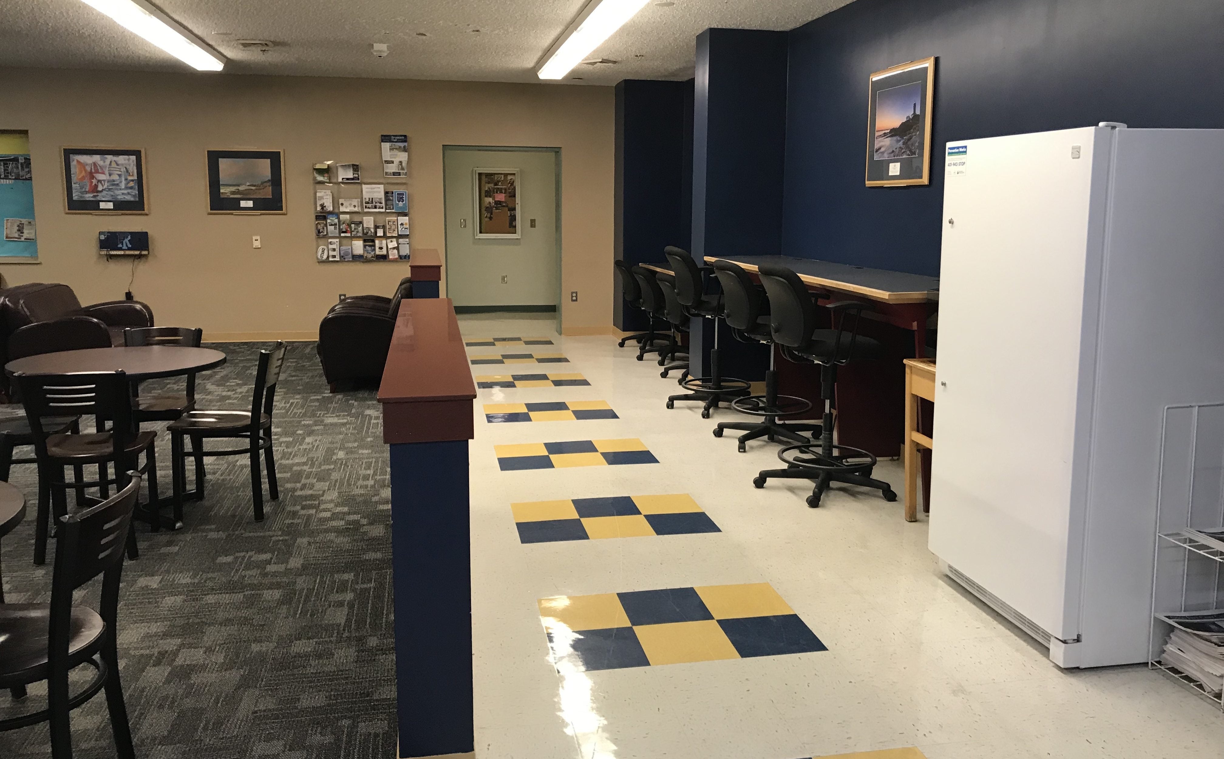 The Commuter Lounge on the 3rd floor of the Memorial Union