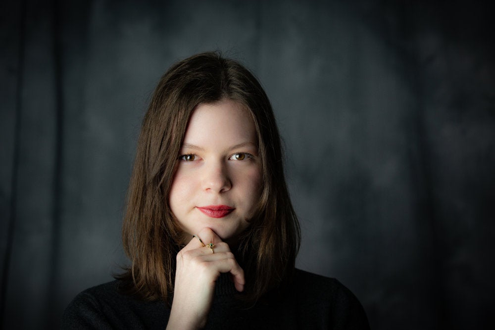 Portrait of Meredith Shubel, communication studies and French major