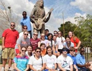 Pharmacy student group in Jamaica