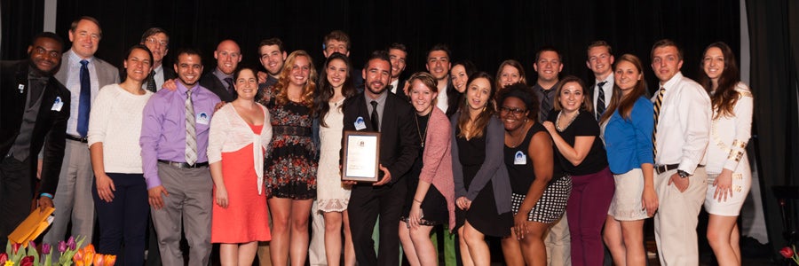 Student Organization Leadership Consultants, 2015 Team Excellence Award Recipients