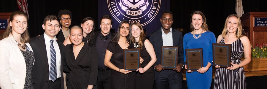 Rainville Student Leadership Award Recipients, Class of 2018