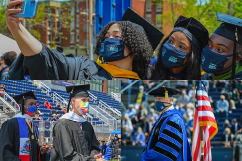 photo gallery from graduate commencement