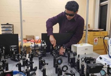 Ash Giri laser-based instrument