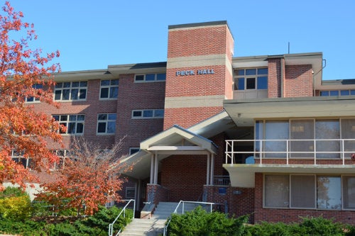 Peck Hall is part of a four-building Engineering Living and Learning Community