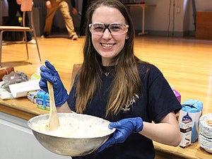 Liquid Nitrogen Ice Cream for ELLC