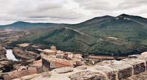 A panoramic view of Navarra, Spain