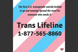 Trans Lifeline 877-565-8860