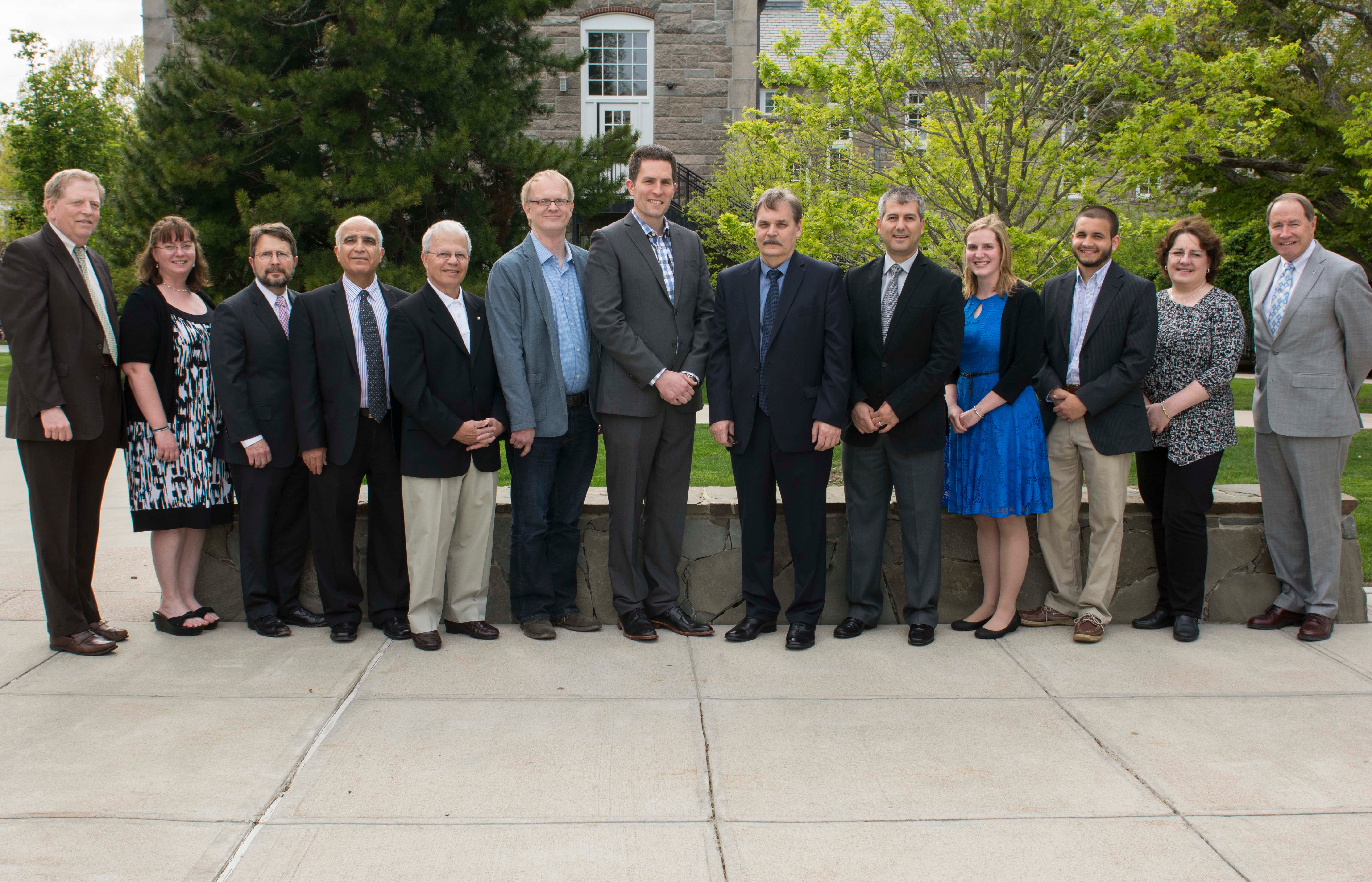 URI Division of Research and Economic Development Excellence Awards group photo of recipients