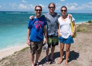 URI faculty, Robert Thompson, Austin Humphries, and Amelia Moore, explored South Lombok, Indonesia over the summer of 2016.