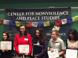 Gandhi Essay Winners 2016