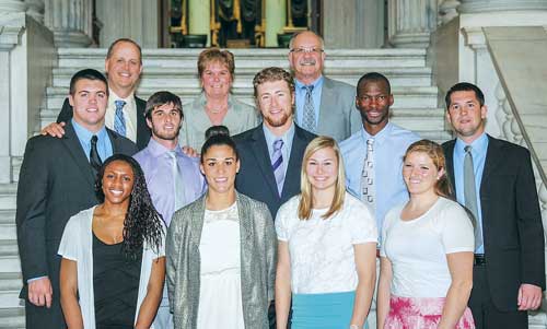 Student-Athletes Honored at State House