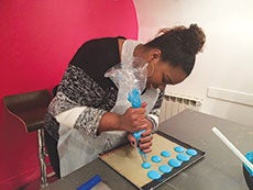 photo of Arielle-DeSouza baking
