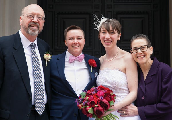 Left to right: Stephen Coon, Ash Mayo, Jess Coon, Melanie Coon. 