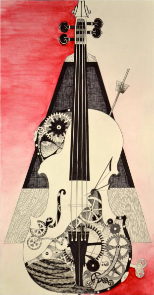 Clockwork Violin by Kira Wencek, from the Spring 2016 issue of Ether(bound)
