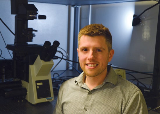 Roxbury, 31, a native of Flemington, N.J., joined URI last year and leads the NanoBio Engineering Laboratory. 