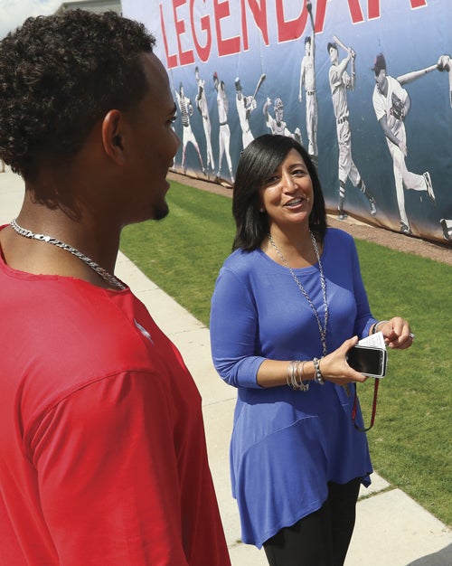 Raquel Ferreira, Red Sox vice president of baseball administration