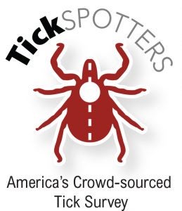 Logo for Tick Spotters, America's Crowd-sourced Tick Survey