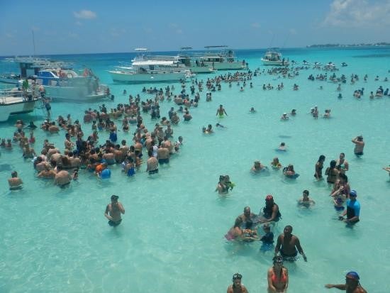 Monitoring the world’s most famous marine wildlife interaction site: Stingray City, Cayman Islands