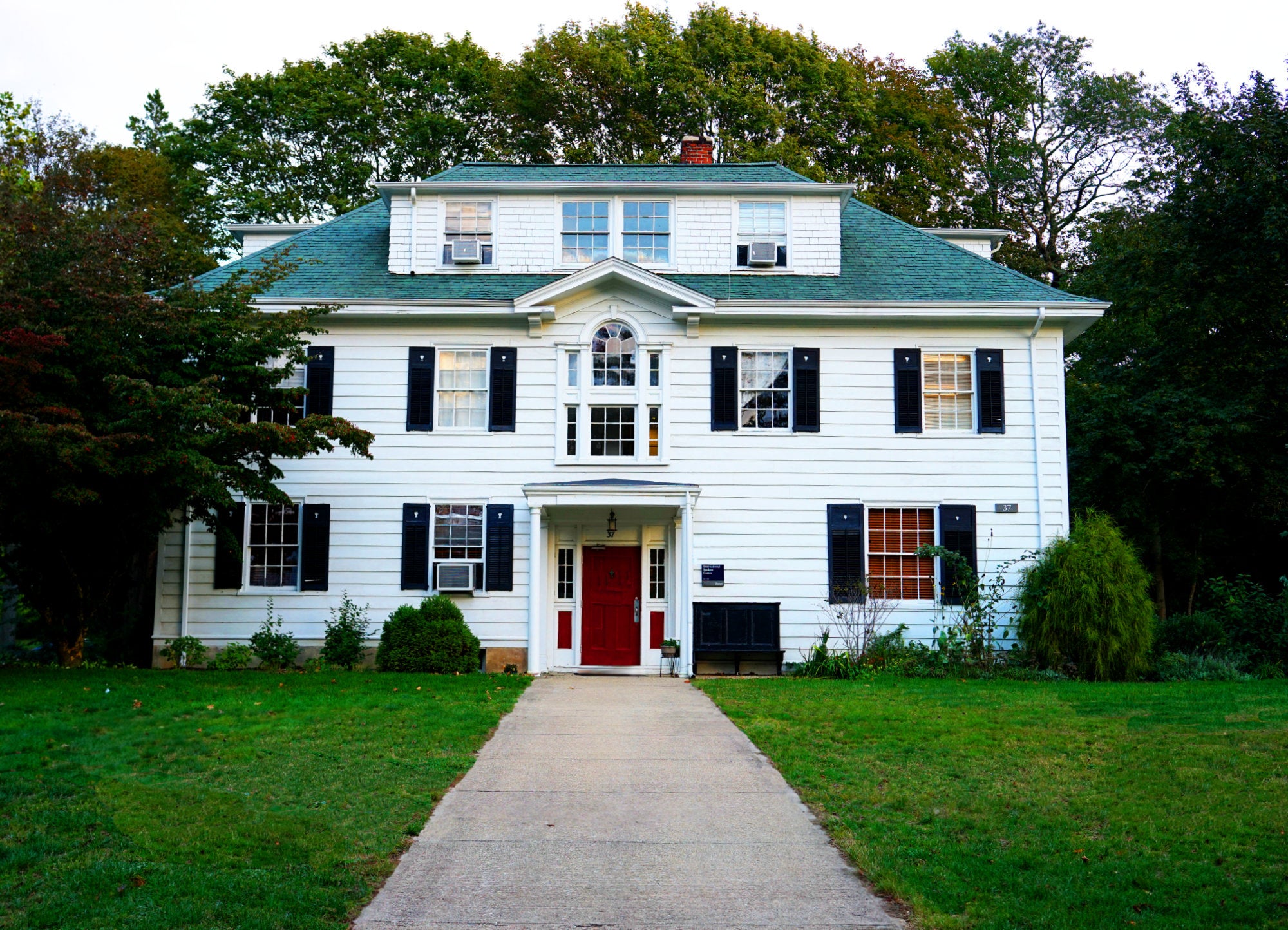 International House, University of Rhode Island from Lower College Road