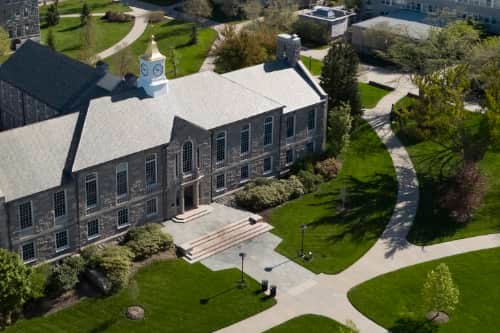 Aerial photo of Green Hall 