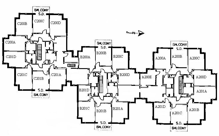 Ellery Hall floor plan