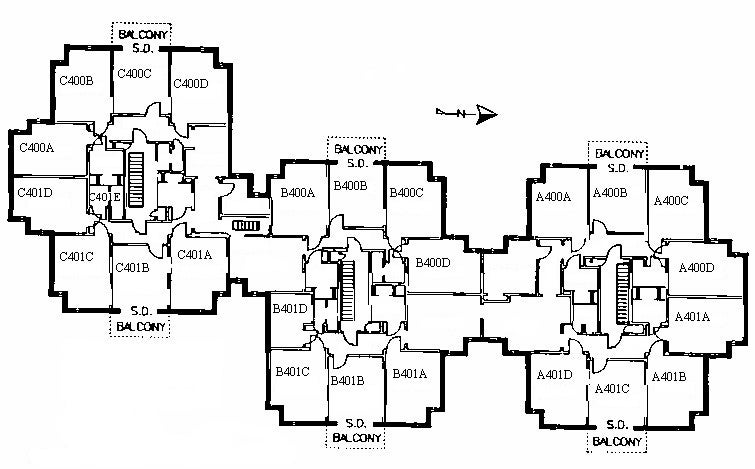 Ellery Hall floor plan