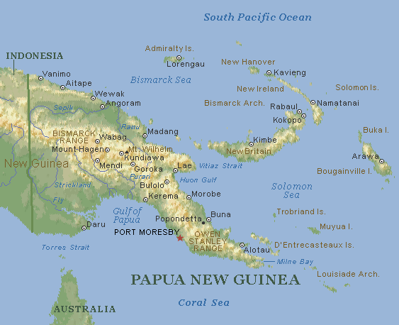 Остров новая гвинея на карте океанов. Папуа новая Гвинея на карте. Новая Гвинея на карте. Папуа новая Гвинея карта географическая.
