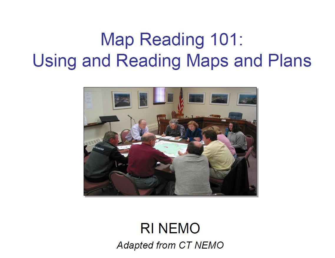 Map Reading 101 (PDF)
