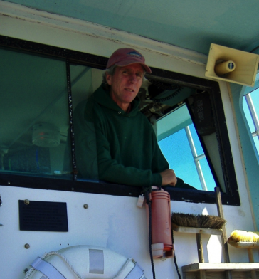 Captain Tom Puckett, operator of the R/V Cap'n Bert from 1991 to 2016.