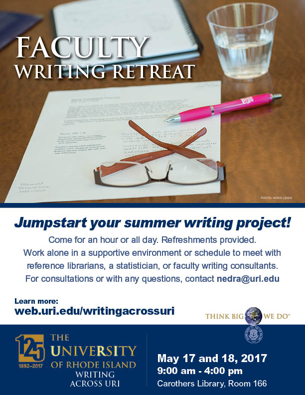 Faculty Writing Retreat_please share
