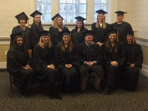 First class graduates from URI’s online RN to BS program