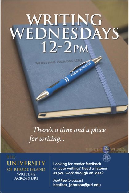Writing Wednesday poster image